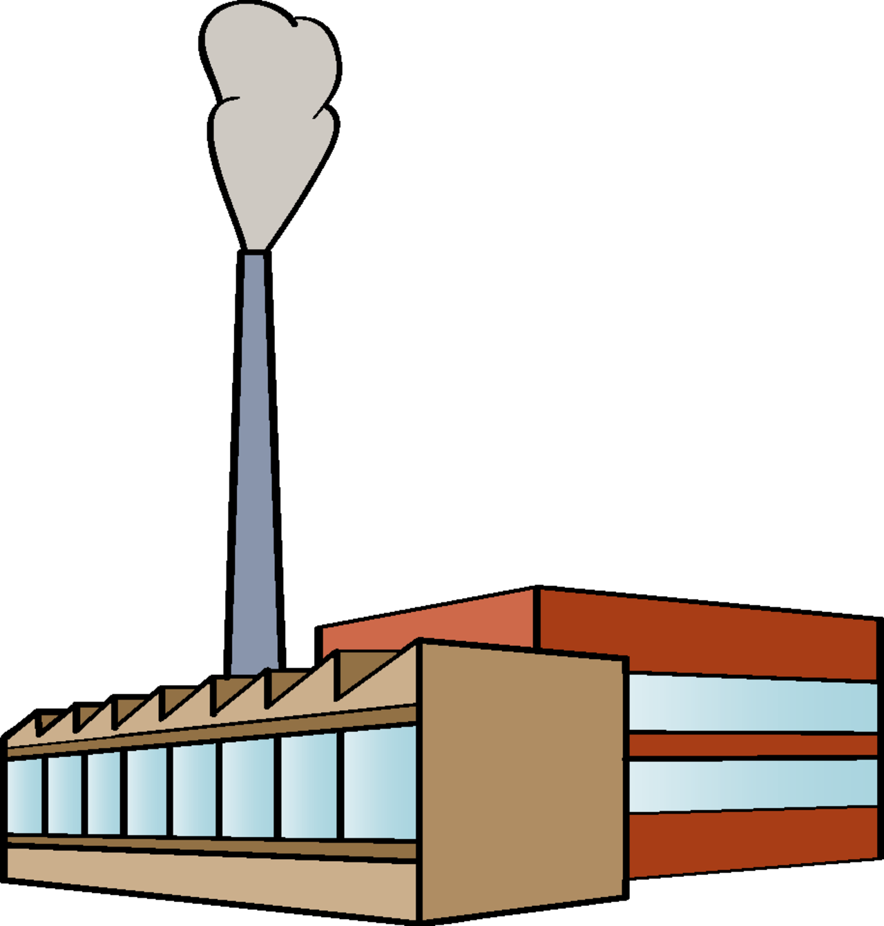 Fabrik Gebäude