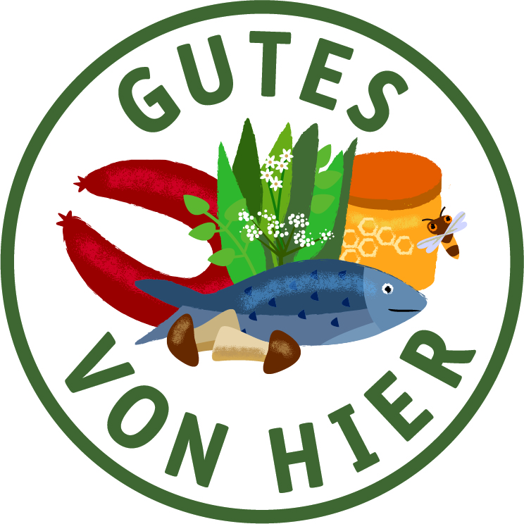 "Gutes von hier" - Logo zur Genusswoche